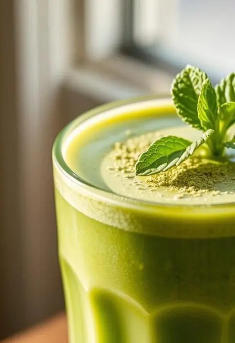 Matcha Green Tea Smoothie Recipe - Japan
