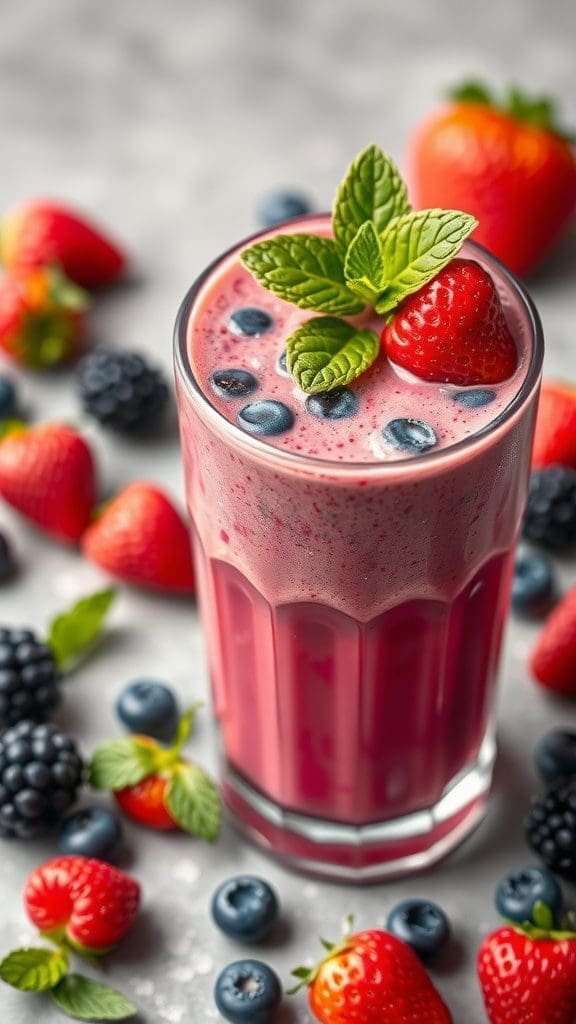 Berry Blast Protein Shake