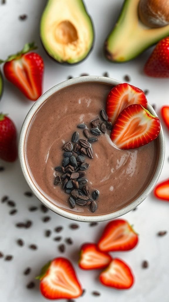 Chocolate Avocado Indulgence
