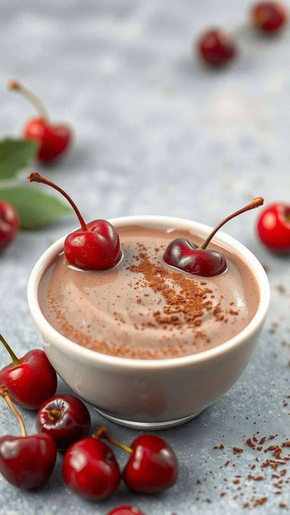 🍒 Cocoa Cherry Chiller: The Dessert-That-Isn’t Dessert Smoothie