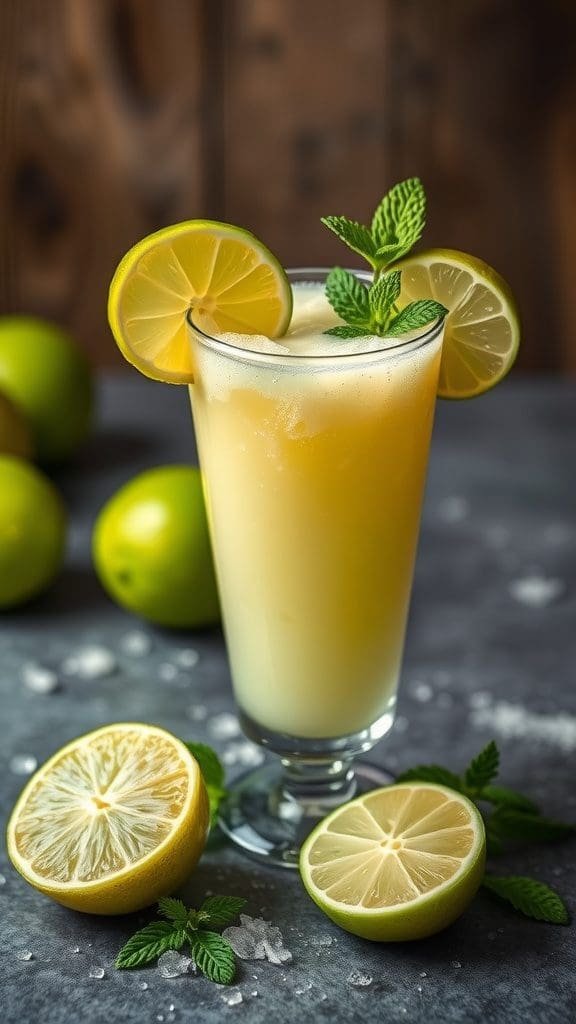 Honeydew and Lime Zest