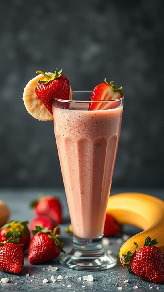 Strawberry Banana Protein Fusion