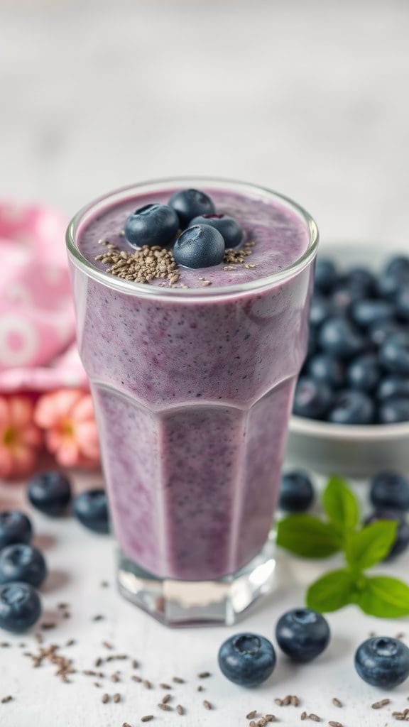 Superfood Blueberry Smoothie
