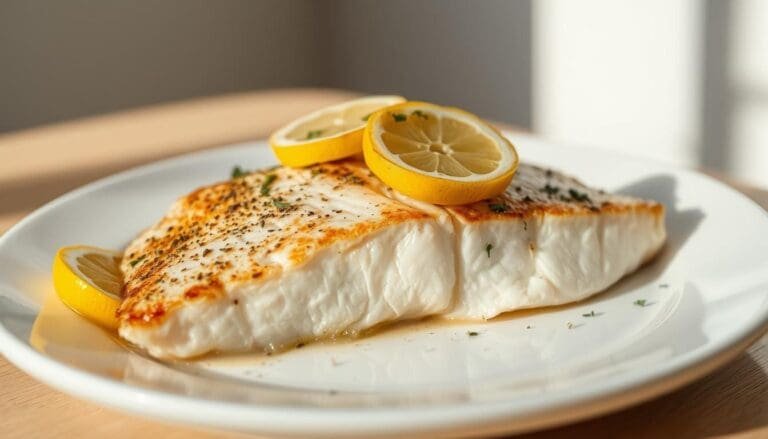 Baked Cod with Lemon and Garlic