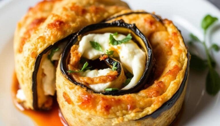 Baked Eggplant Rollatini