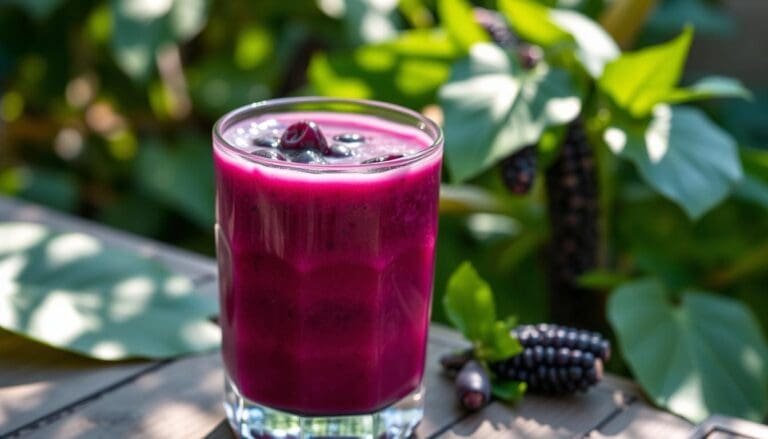 Chicha Morada Smoothie Recipe - Peru