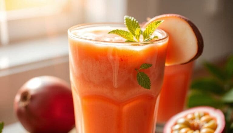 Guava and Passion Fruit Smoothie Recipe - Colombia