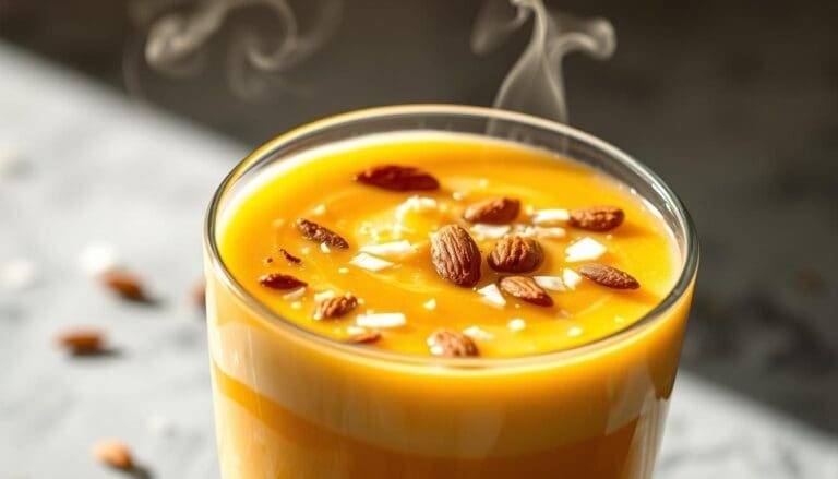 Mango Coconut Almond Smoothie