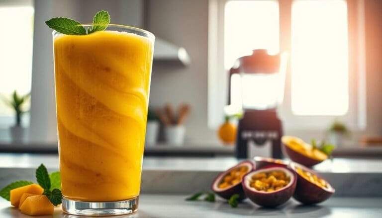 Passion Fruit and Mango Smoothie Recipe - Ecuador
