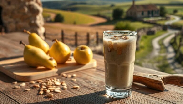 Pear and Almond Smoothie Recipe - France