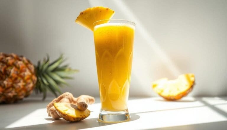 Pineapple Ginger Detox Smoothie