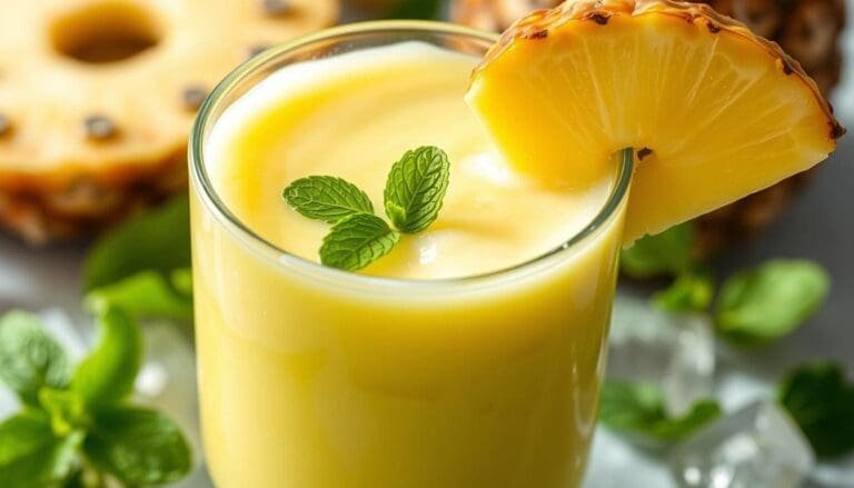 Pineapple Mint Cooler Smoothie