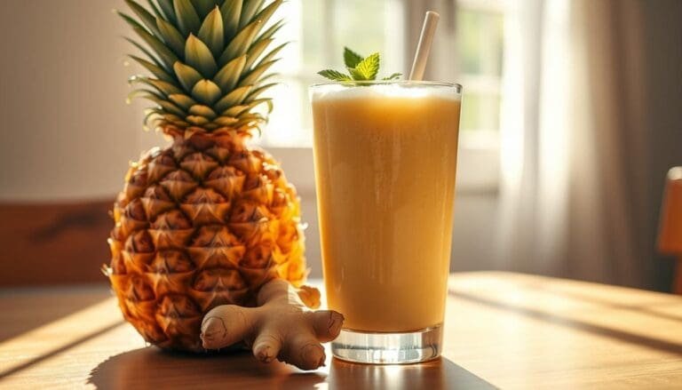 Pineapple and Ginger Smoothie Recipe - Jamaica