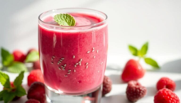 Raspberry and Chia Seed Smoothie Recipe - Canada