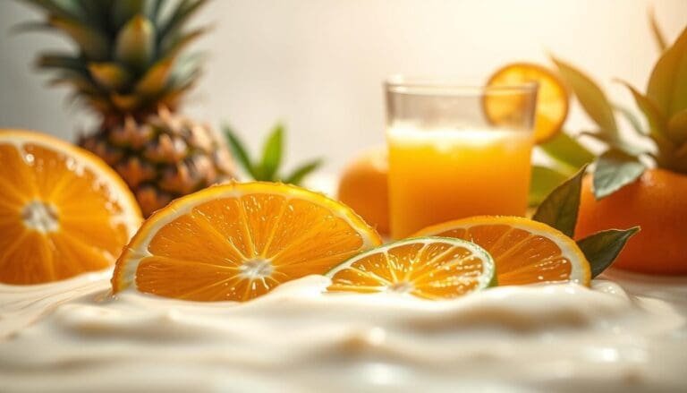 Tropical Citrus Smoothie (Orange, Pineapple, Lime)