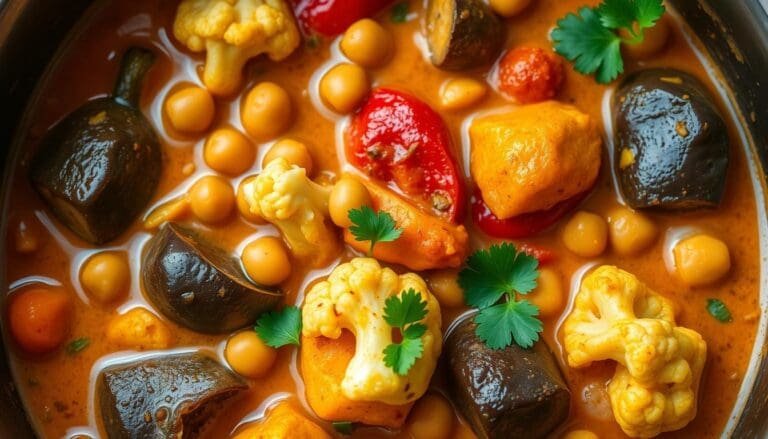 Vegetable and Chickpea Curry