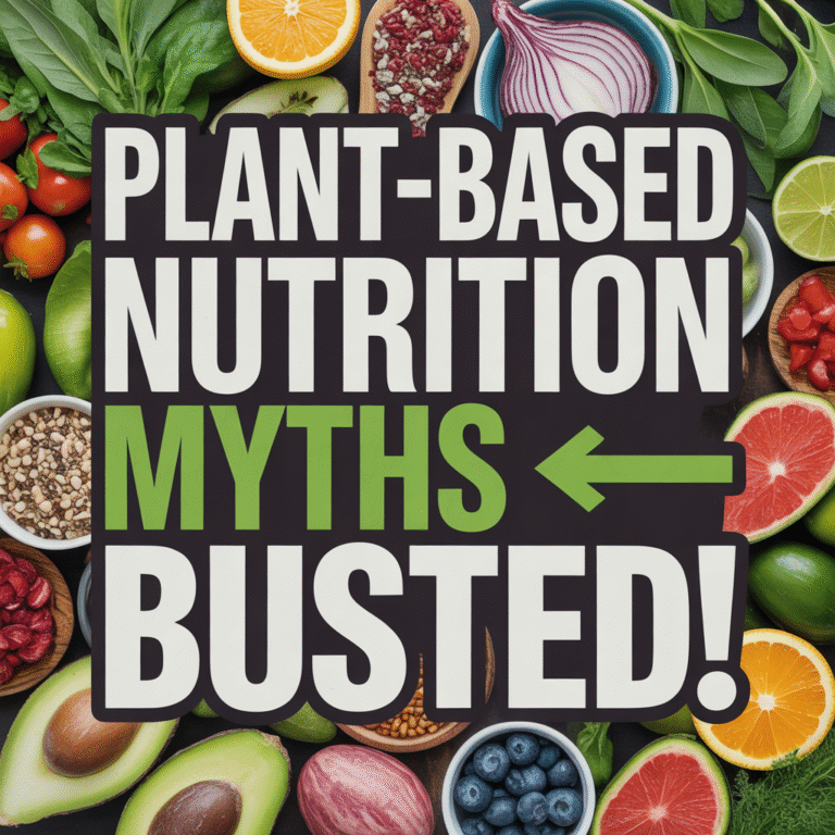 ๐ฟ Plant-Based Nutrition Myths That Need to Chill