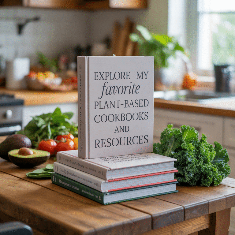 ๐๐ฑ Plant-Powered Page-Turners: My Ride-or-Die Plant-Based Cookbooks (and Why Paper STILL Wins)