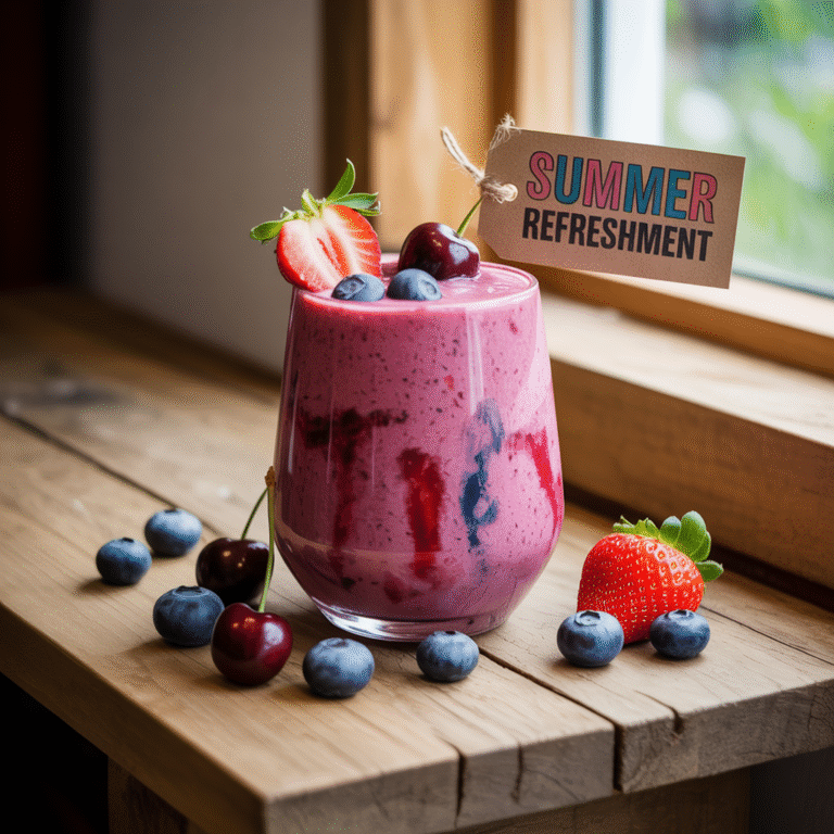 Beat-the-Heat Berry Smoothies (15 Fast Faves)