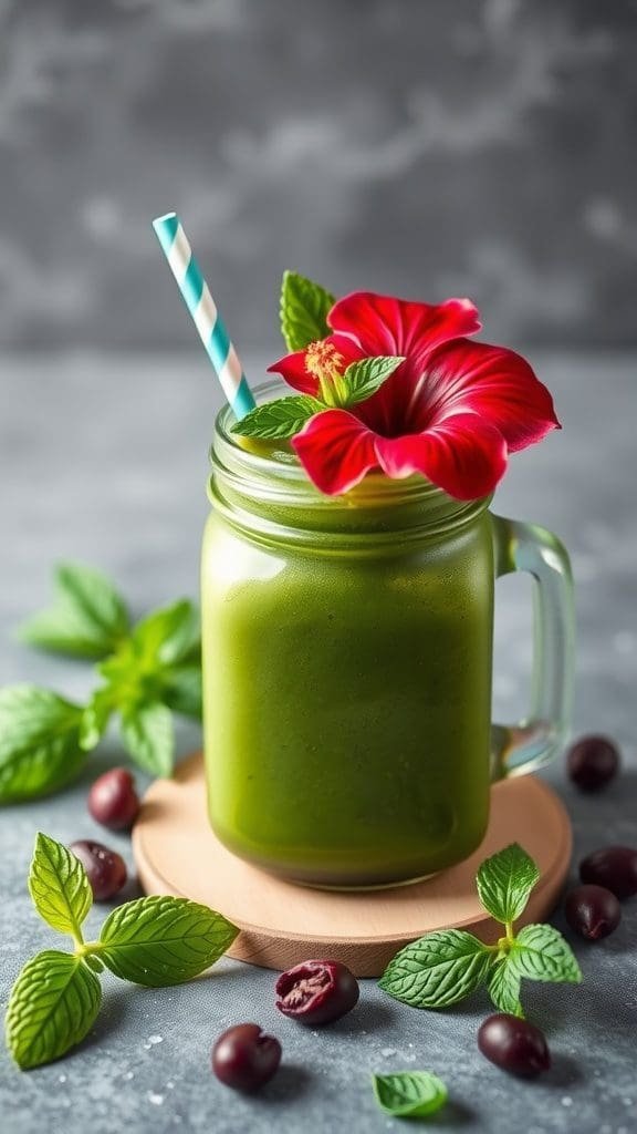🌸 16 Spring Flower Smoothies That’ll Make Your Blender Feel Famous