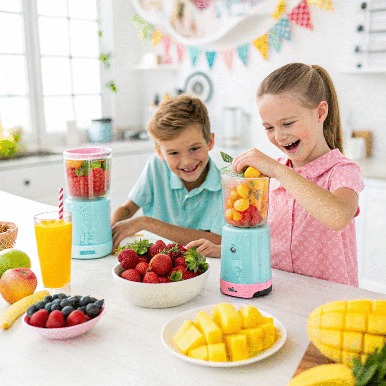 🍓 Kid-Approved Smoothies: How I Sneak Veggies Without Tears