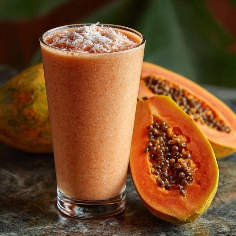 Papaya Passion Smoothie: Your Ticket to a Tropical Morning (No Plane Ticket Required)