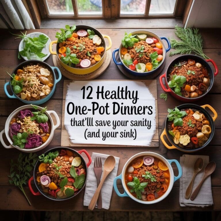 12 Healthy One-Pot Dinners That’ll Save Your Sanity (and Your Sink)