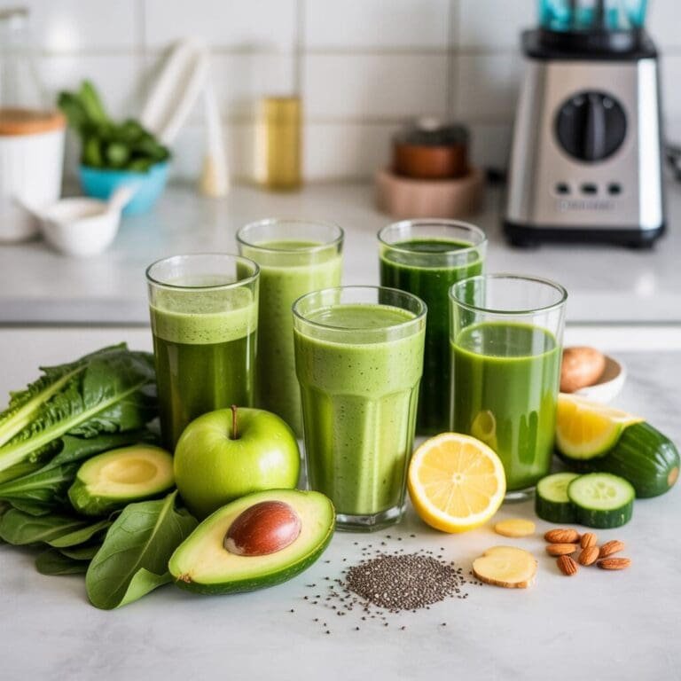 5 Green Smoothies That Actually Help You Lose Weight (No Sugar Bombs Here!)