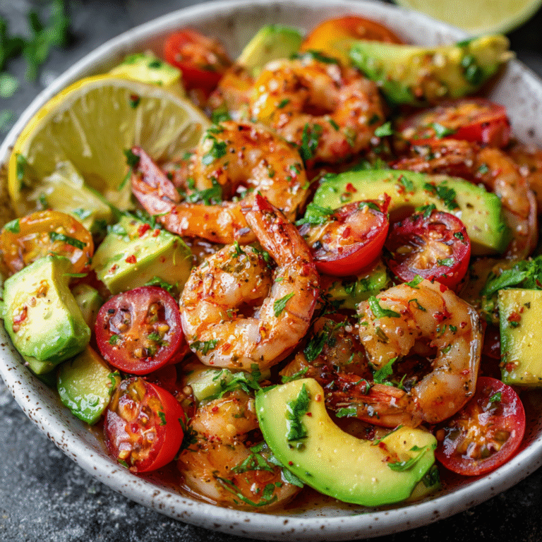 🍤🥑 Shrimp + Avocado Power Salad