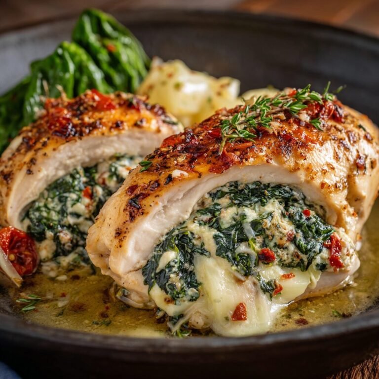 ๐ Spinach & Feta Stuffed Chicken: The Weeknight Show-Off