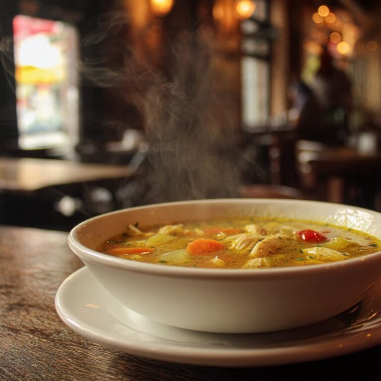 🍲 Chicken + Veggie Hug-in-a-Mug Soup