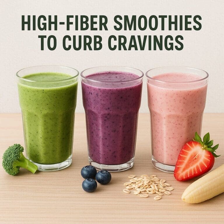 High-Fiber Smoothies to Curb Cravings