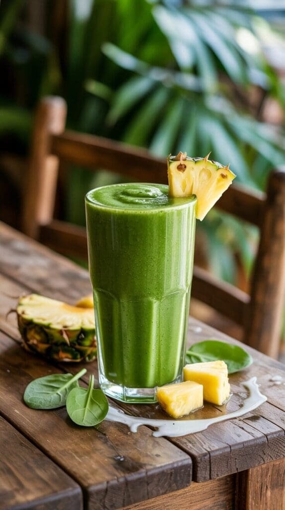 Pineapple Spinach Smoothie