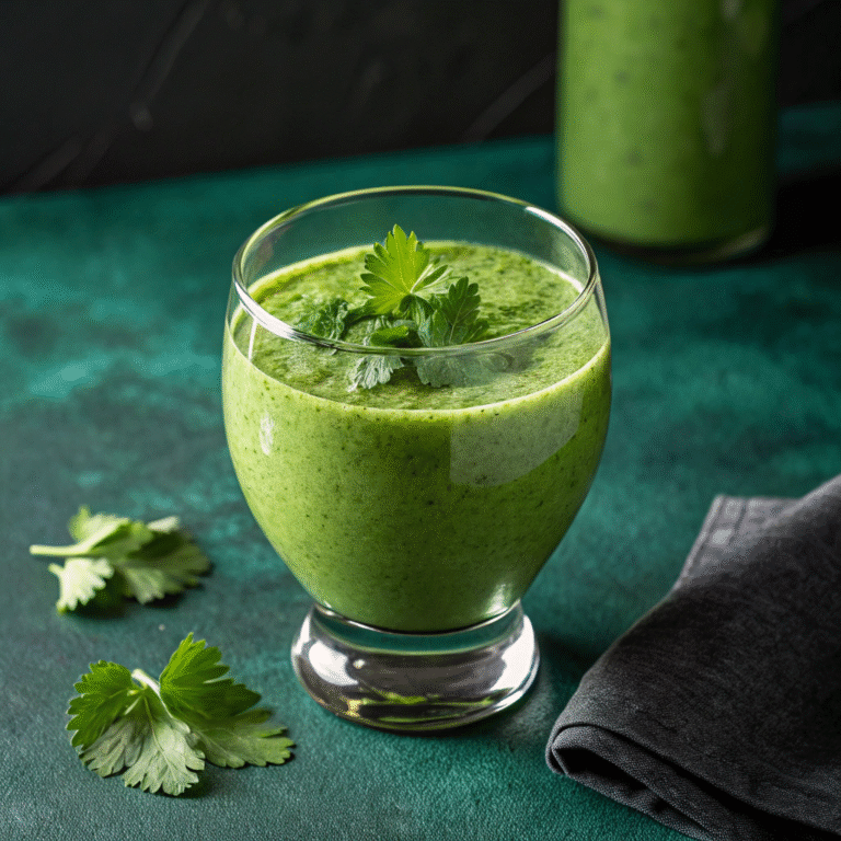 🌿 Cilantro & Kale Purifier