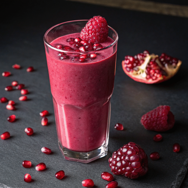 ✨ The Pomegranate Berry Smoothie That’s Basically an Antioxidant Bomb