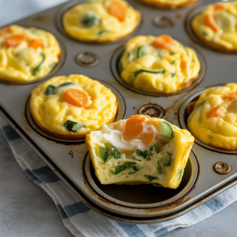 🥚💪 Protein Muffin Wake-Up Call: 25g of Morning Magic