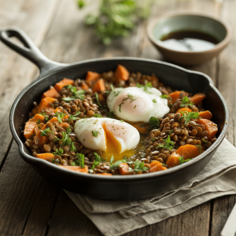 🍳 Rise & Shine: The Lentil Breakfast Hash That Punches 25g of Protein Before 9 AM
