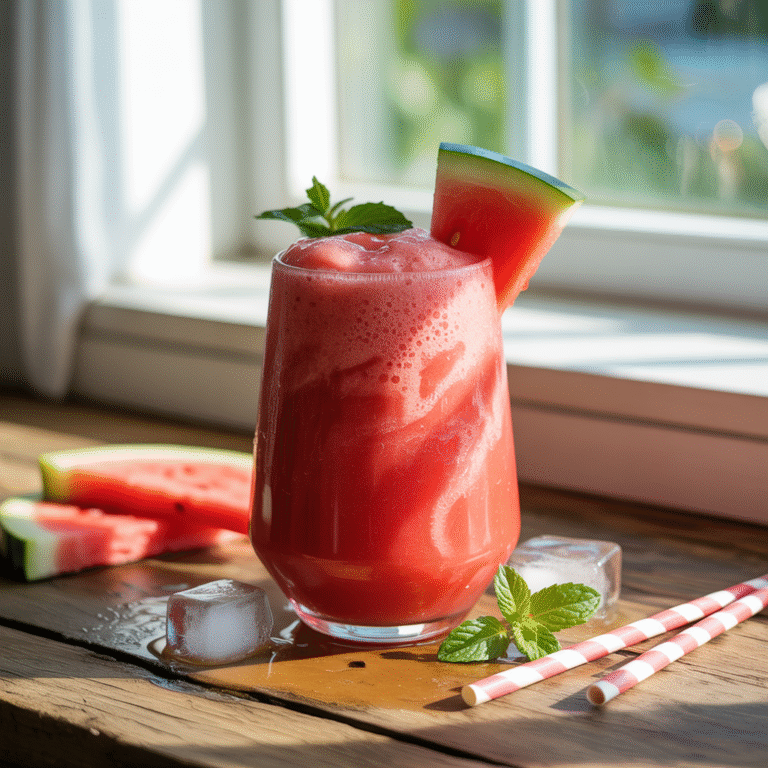 🍉🌊 Ride the Watermelon Wave Smoothie