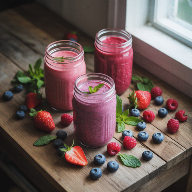 🍓 Berry Blast: Antioxidant Smoothies That Torch Fat 🔥