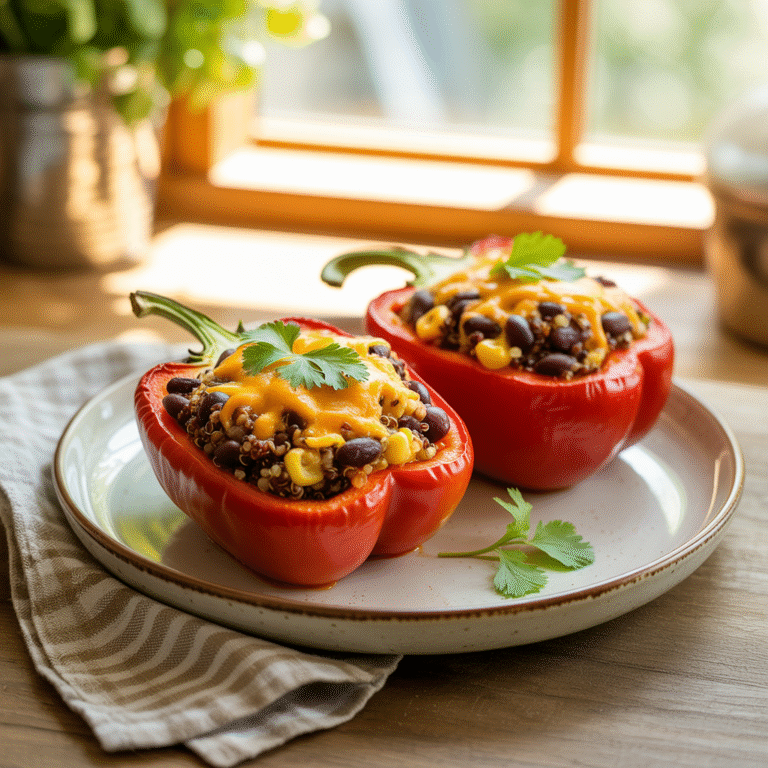 🌶️ Rise & Shine: Breakfast Stuffed Bell Peppers That Actually Excite You