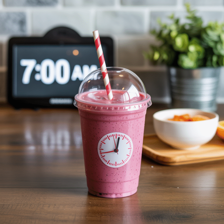 🥤 5-Minute Weight Loss Smoothies for People Who Don’t Have Time to Breathe
