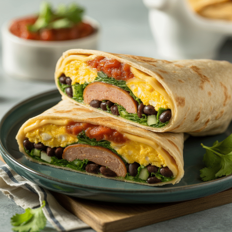 🌯 The 35g Protein Breakfast Burrito That Actually Slaps