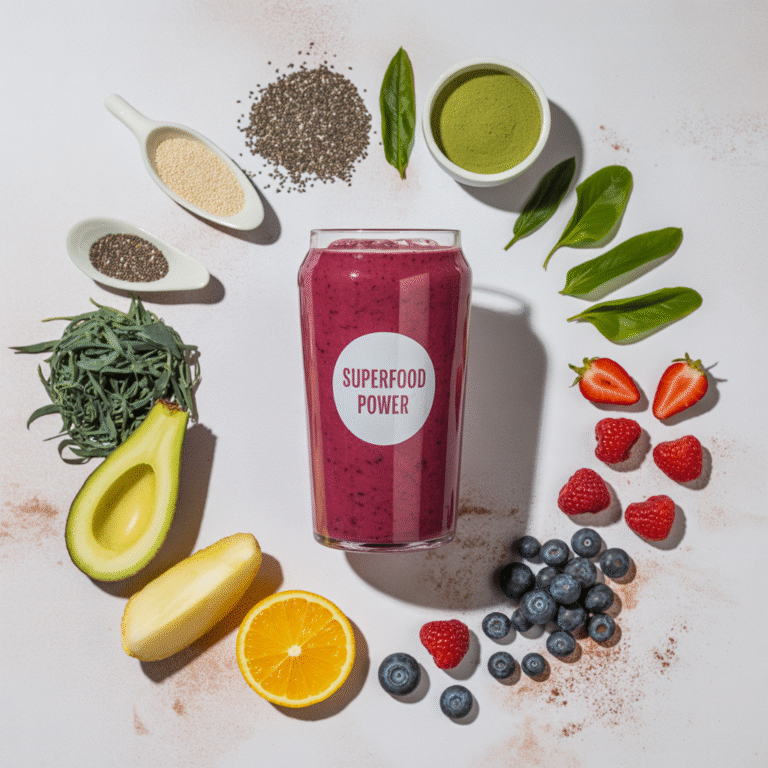 🥤 Superfood Smoothies: Metabolism Magic in a Glass