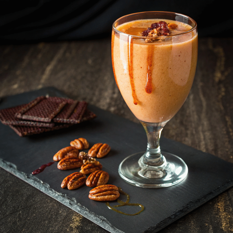 🍁 The Maple Pecan Smoothie That Tastes Like a Decadent Dessert