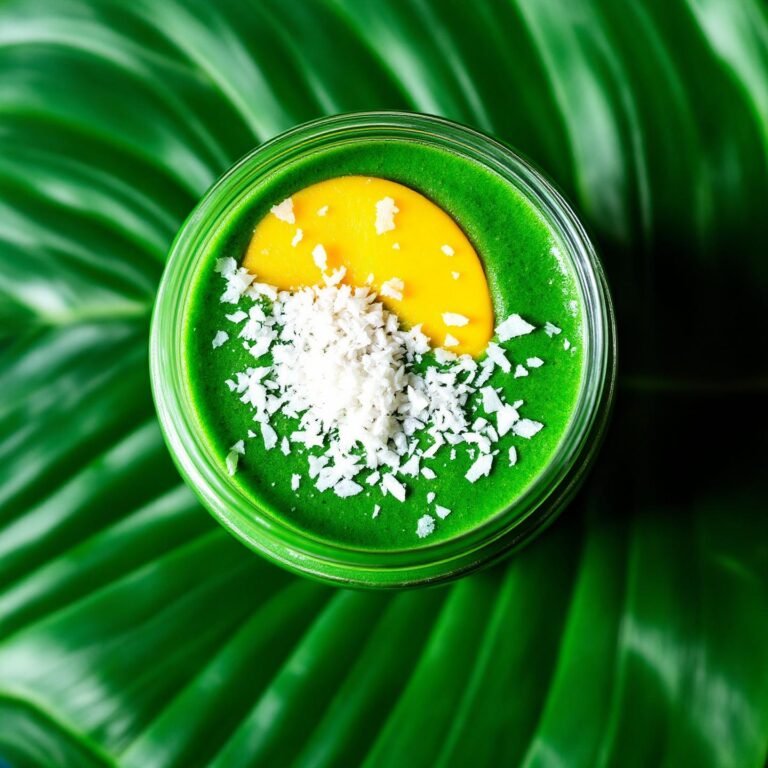 🥭 The Spirulina & Mango Green Machine