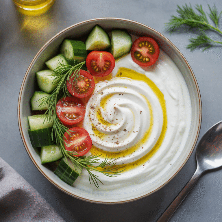 🥒 The 5-Minute Savory Yogurt Bowl That’ll Make You Ditch Sweet Breakfasts Forever