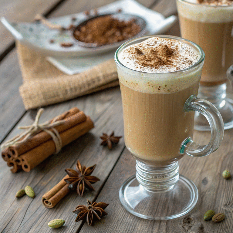 ☕ Your Favorite Chai Latte, But Make It a Smoothie