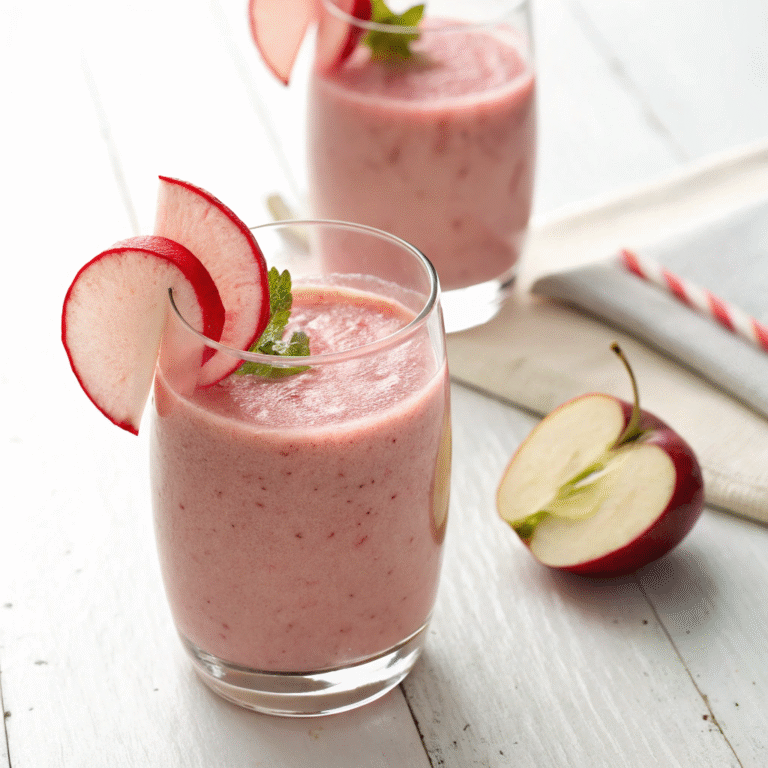 🍎 The Radish & Apple Zing
