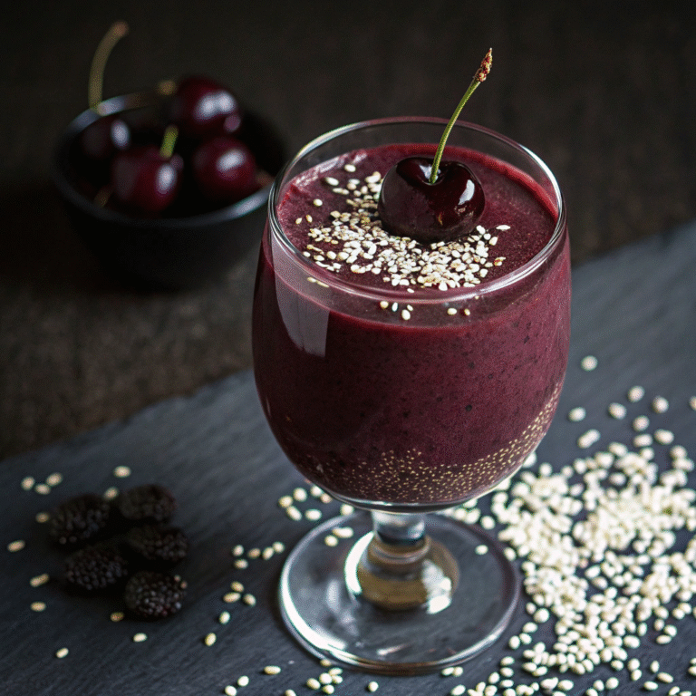 ๐ The Black Sesame & Cherry Antioxidant