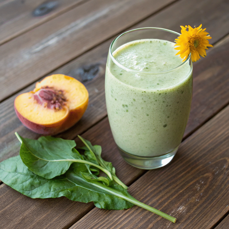 🍑 The Dandelion & Peach Liver Flush